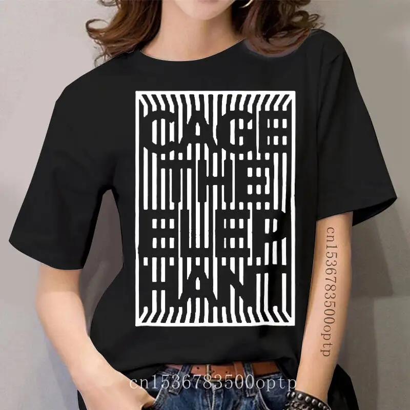 

Authentic CAGE THE ELEPHANT Band Illusion Logo Slim Fit T-Shirt S-2XL NEW