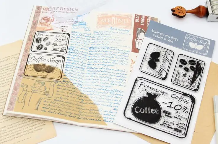 Карточки-украшения для альбомов кружевная рамка силиконовые прозрачные штампы