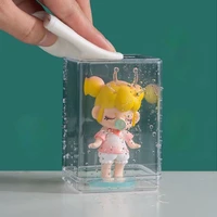 1 pcs doll model display box hand made storage box acrylic transparent for home decoration accessories