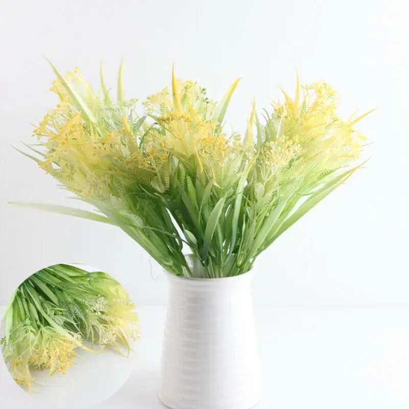 Горячая Распродажа искусственный оливковые ветви зеленых листьев растений