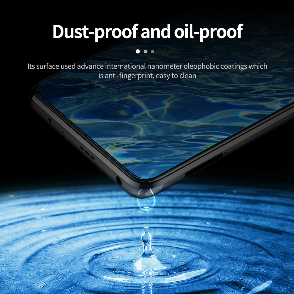 Redmi Note 10 Pro Max 10T 5G закаленное стекло Nillkin 9H полное покрытие прозрачная Защита
