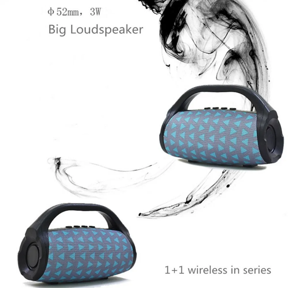 Портативный Открытый бум коробка мини беспроводная Bluetooth Колонка HiFi стерео