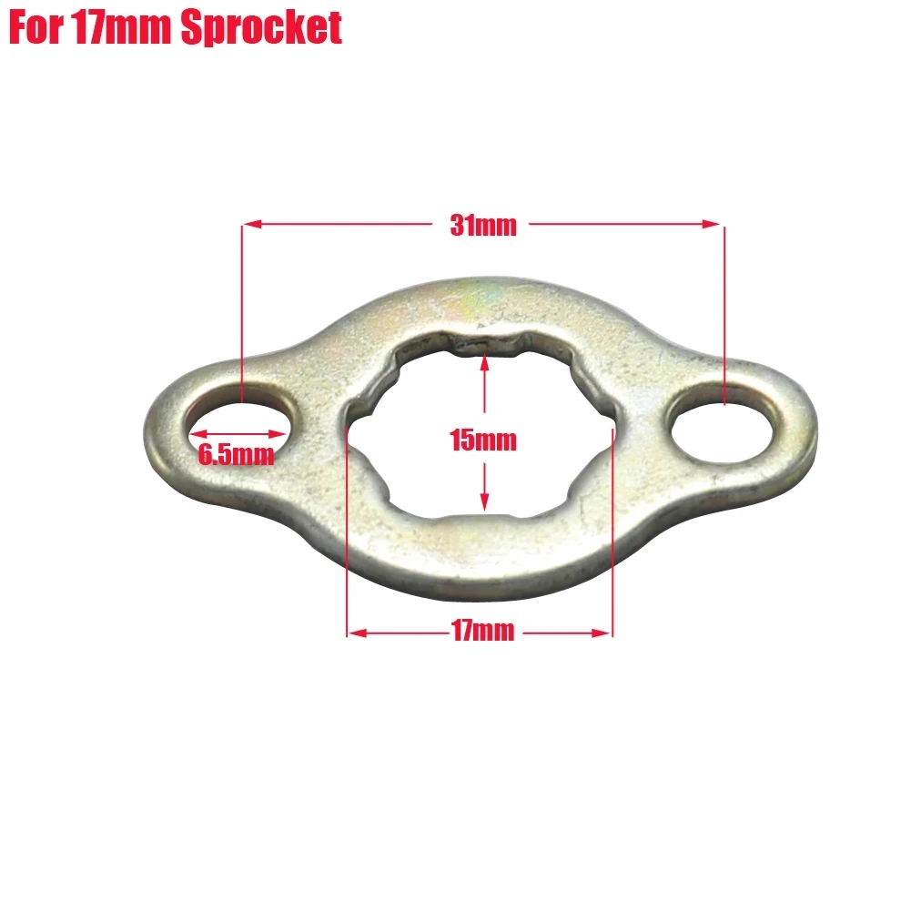 17mm 20mm Front Engine 420# 428# Chain Sprocket Retainer Plate Locker Gasket Screw | Motorcycle & Transmission