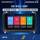 Автомагнитола 2DIN, Android 11, GPS для Mercedes Sprinter Vito W639 W906 Viano W245 B200W169 W209, мультимедийная стерео-навигация