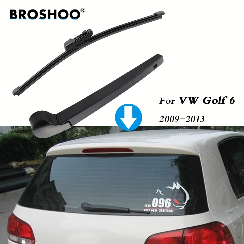Щетка заднего стеклоочистителя BROSHOO стекла для Volkswagen Golf 6 хэчбек (2009 2013) 280 мм