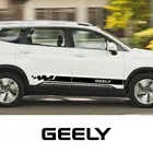 2 шт., наклейки на автомобильные двери для GEELY GC6 GC9 EMGRAND EC7 EC8 CK ATLAS CK2 CK3 GT