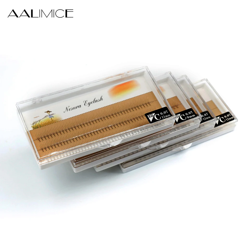 ALIMICE 3D накладные ресницы русский Объем Ложные 60 шт./кор. индивидуальных ресниц для