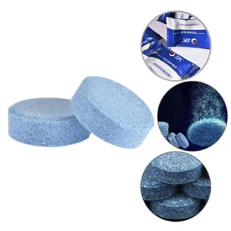 10pcs/set Car Windshield Effervescent Tablet Wiper Water Solid Concentrated Super Auto Glass Conventional Cleaner | Автомобили и