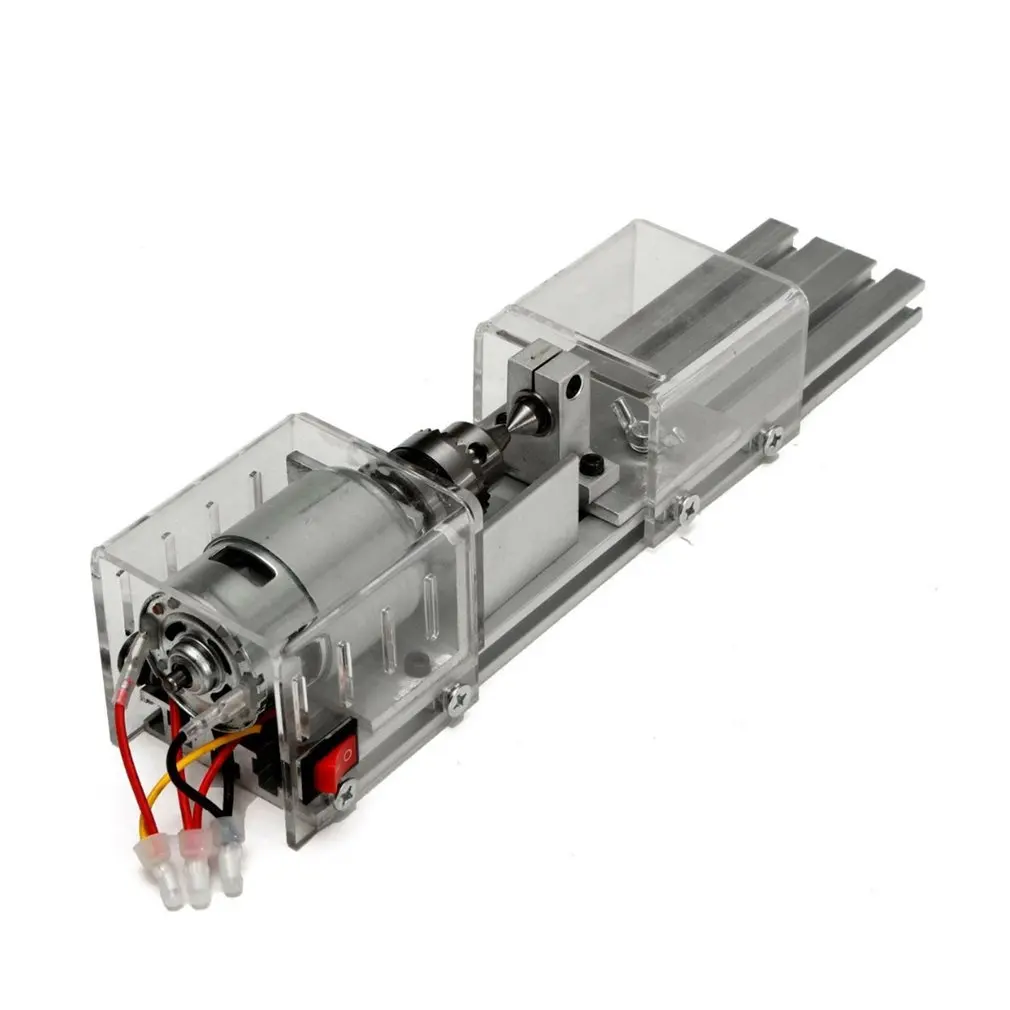 DC12-24V 100 Вт мини токарный станок с бусинами полированный станок деревообрабатывающий токарный станок с мощностью резец токарный станок по дереву EU/US Plug