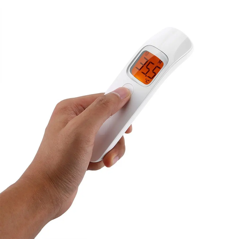 

Non-contact Infrared IR Thermomete 3 color backlight LCD For human Baby Adult termometro infrarojo digital termometr