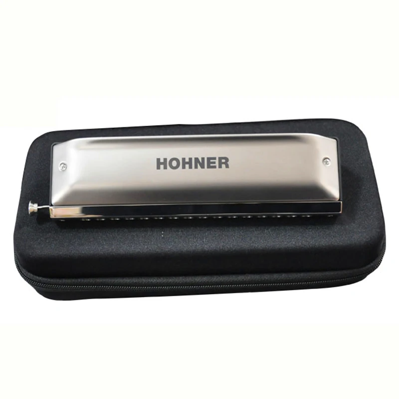 Новинка 2018 Немецкая оригинальная Губная гармошка HOHNER Super 64 Chromonica C Key гармоника