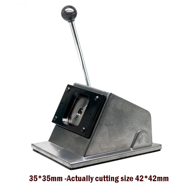 

35*35mm paper cutter for square shape button badge making