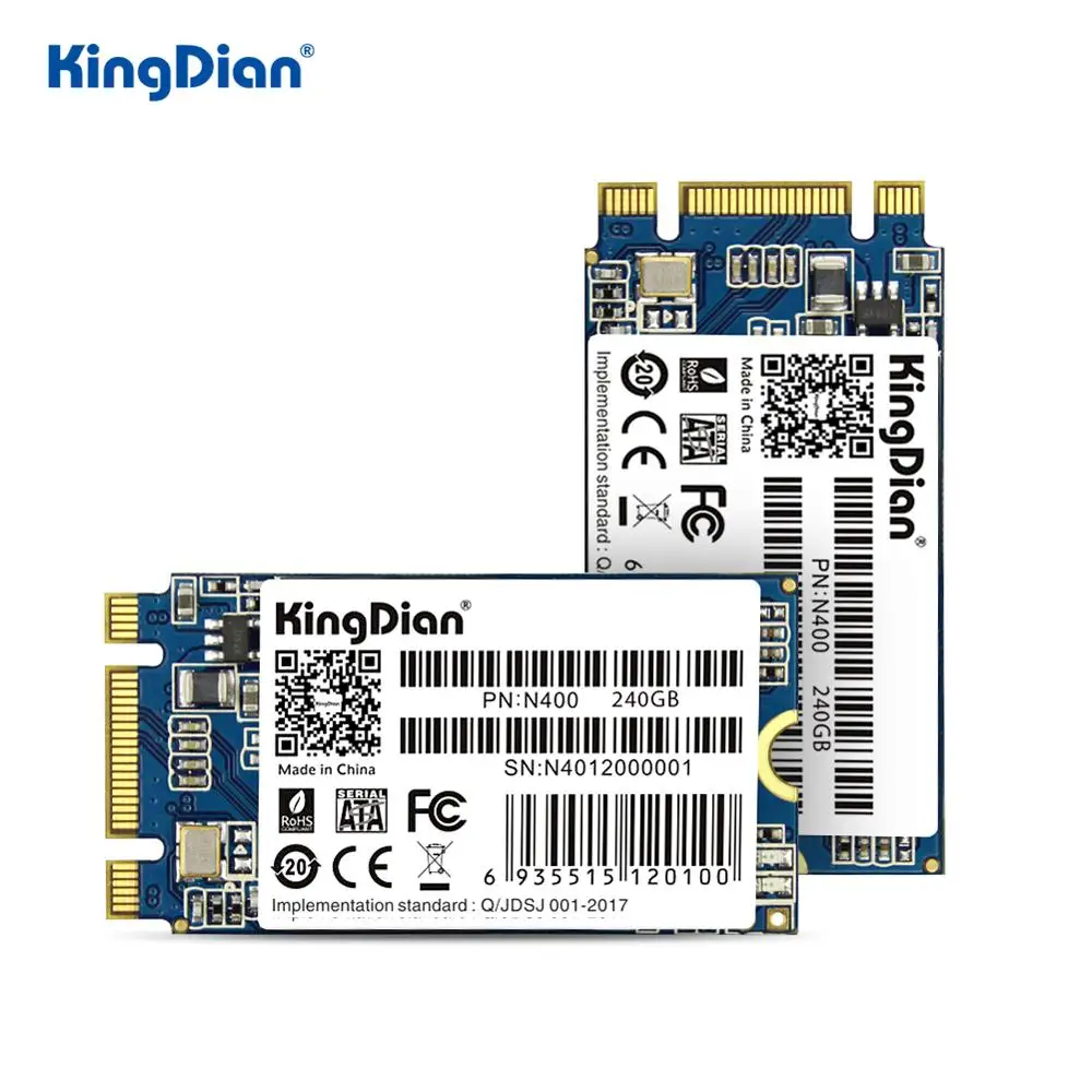 KingDian m.2 2242 64 ГБ 120 240 512 1 ТБ NGFF SSD M2 жесткого диска SATA HDD жесткий Внутренние