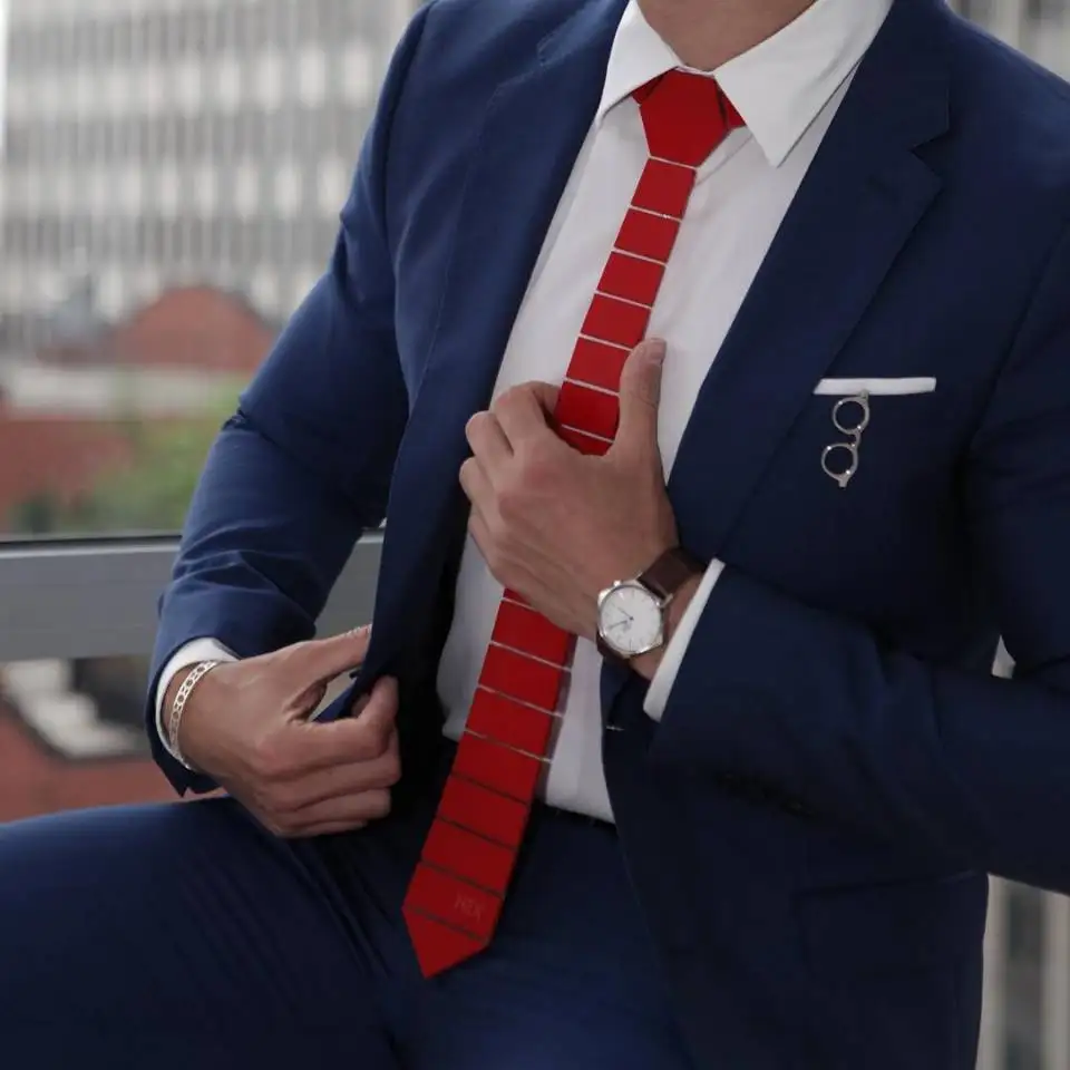 5 Цвета Осенняя мода Шелковый Блестящий галстук бабочка Повседневная Стиль