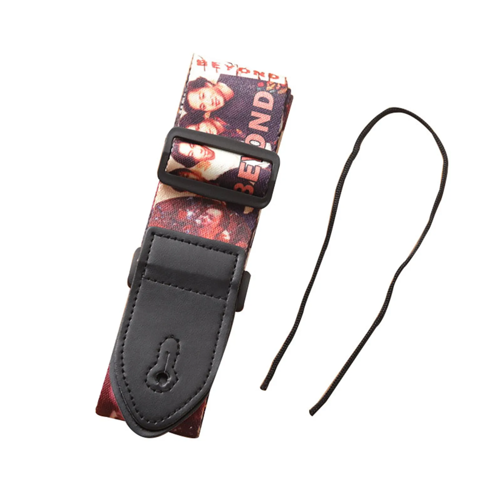 

Vintage Guitar Strap Adjustable Polyester Guitar Strap For Bass Electric & Acoustic Guitars Guitar Accessories