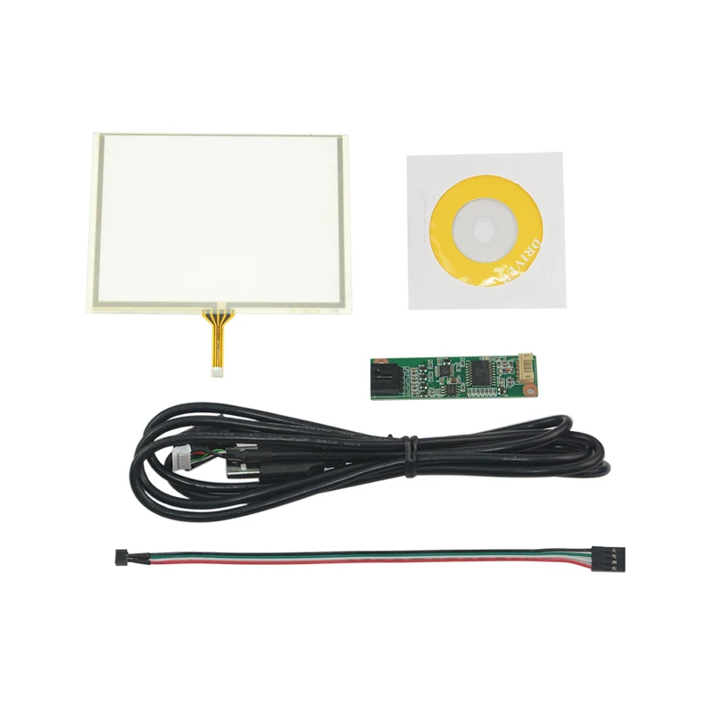 5-дюймовый 4-проводной резистивный сенсорный экран комплект USB-карт для