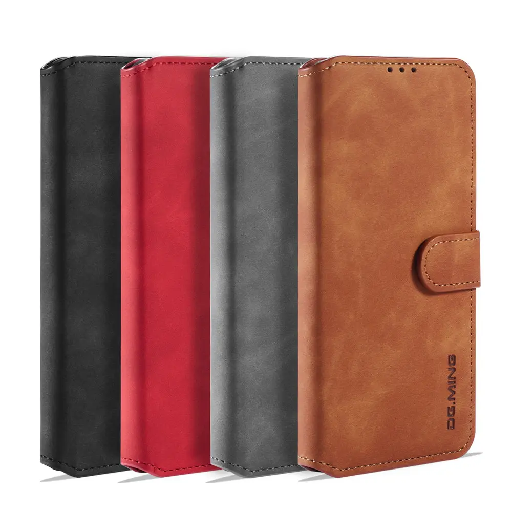 

Case For Huawei P40 Pro Luxury Leather Phone Flip Wallet Credit Card Retro Magnetic Shockproof Slot Stand Wallet Cover