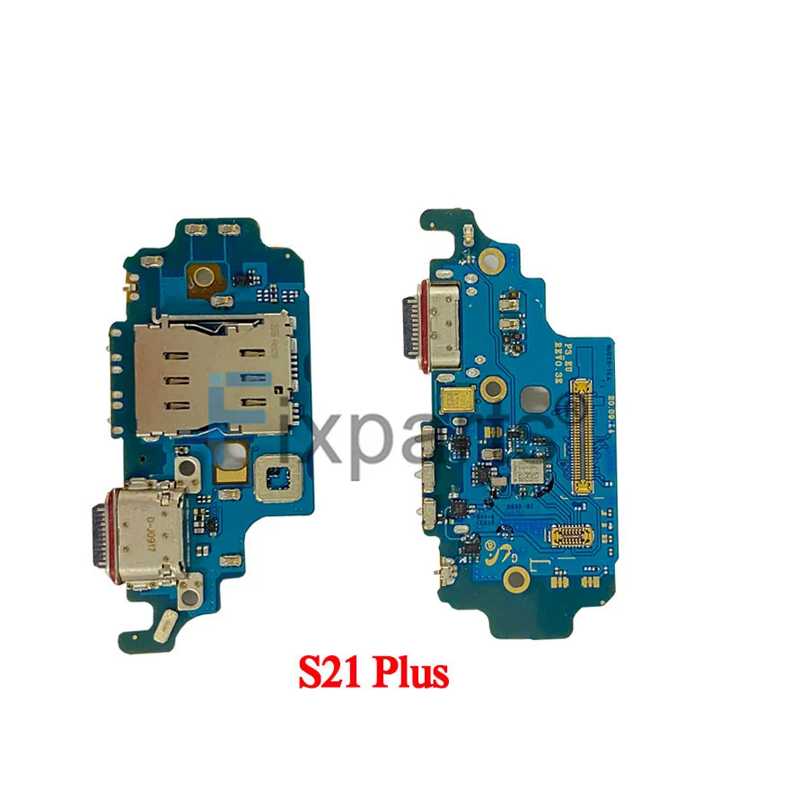 Оригинальный зарядный порт USB для Samsung Galaxy S21 Plus док разъем Замена платы Ultra|glass