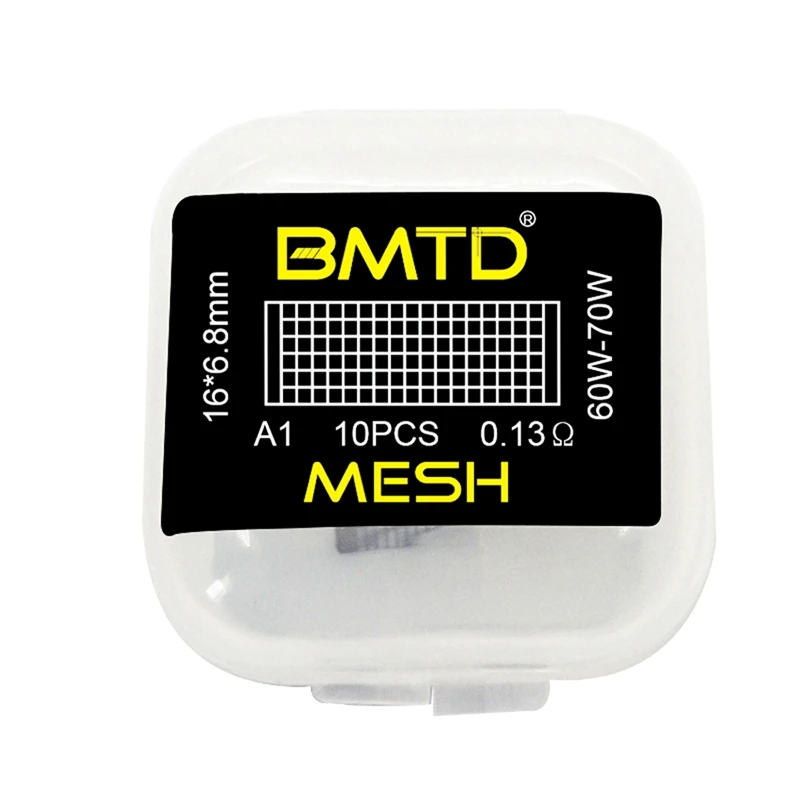 Bmtd 20Pcs Meshwork Pre Built Coils Ka1 0.13Ohm/S316 0.12Ohm Mesh Style Coil Wire For Vandy Vape Rtas Wotofo Profile Rda | Электроника