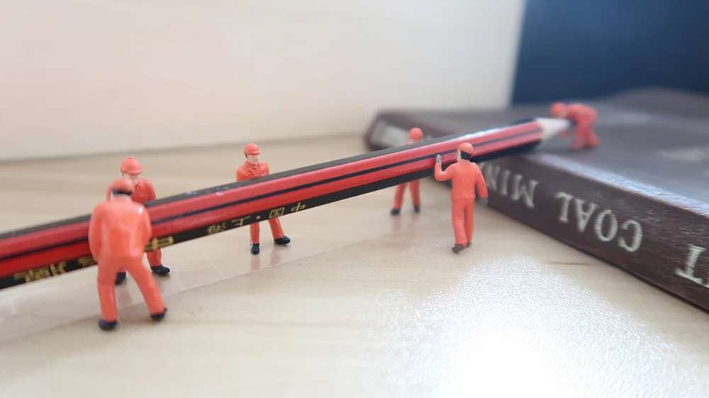 Модель 1/87 поезд в стиле Хо рабочая модель фигурка песочный стол микро-фотография