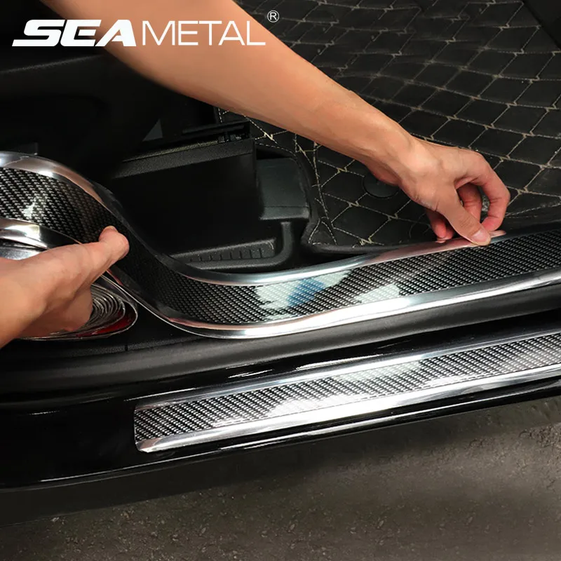 3D наклейка для автомобиля углеродное волокно резиновые наклейки универсальные