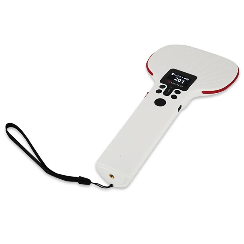 FONKAN 6M long range UHF RFID Bluetooth Portable Handheld Reader 860-960mhz 2D QR optional Scanner wtih LCD display