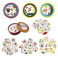 spot symbol cards game english version education toys with metal box for family activities party enjoy it board game