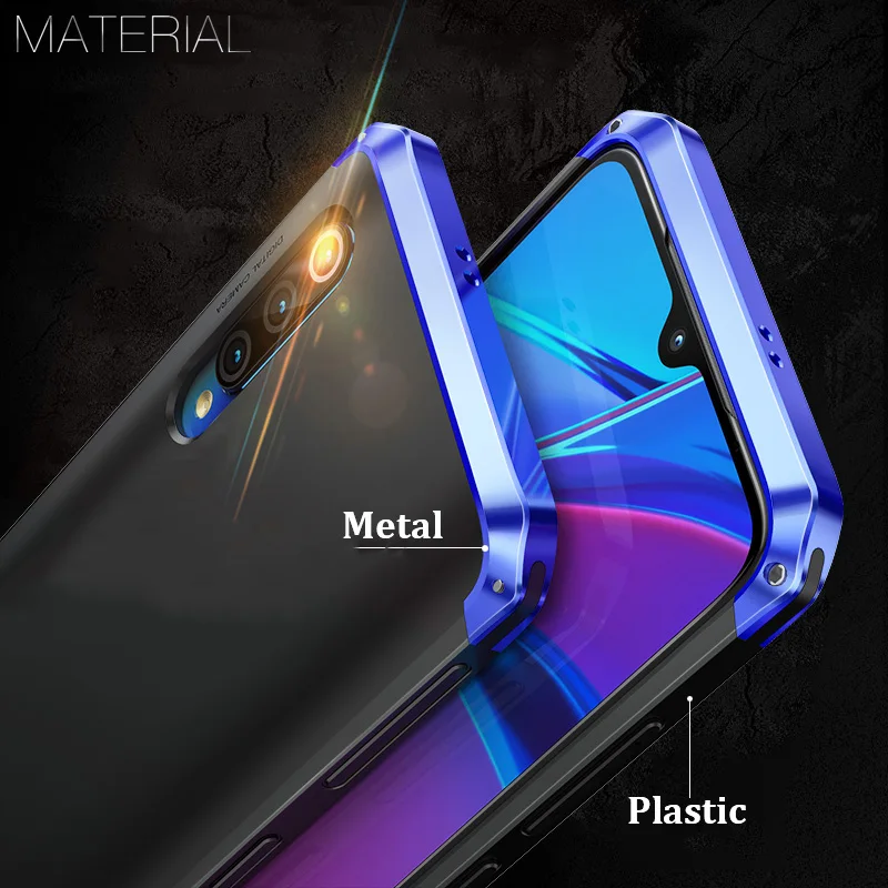 Противоударный армированный чехол для Xiaomi Mi10 Pro телефона жесткий металлический