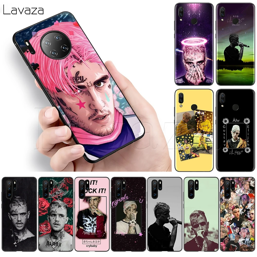 Мягкий ТПУ чехол Lavaza Lil Peep Bo для huawei Y6 Y9 mate 10 20 30 Nova 3 3i 4 4E 5 5i 5T Smart Lite Pro 2019 | Мобильные