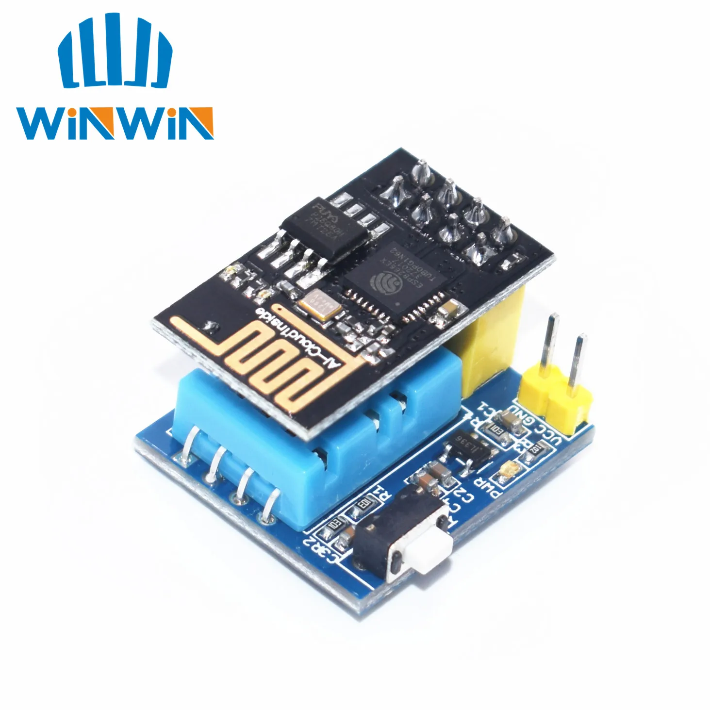 1 шт. ESP8266 ESP 01 01S DHT11 Температура влажности Сенсор модуль esp8266 Wi Fi NodeMCU умный дом IOT (с