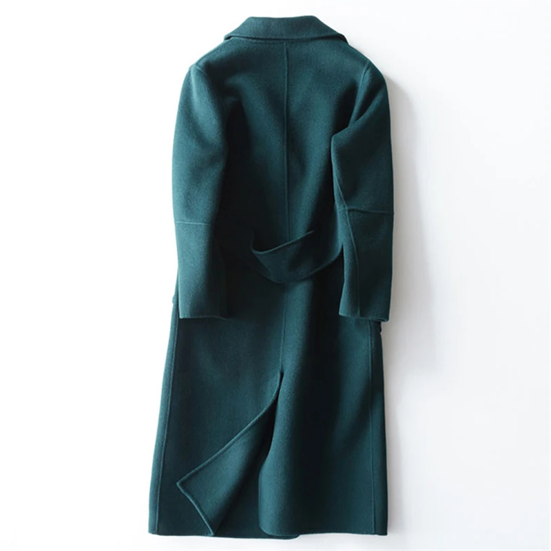 Осень 2020 теплое новое зимнее пальто Женская двухсторонняя шерстяная куртка