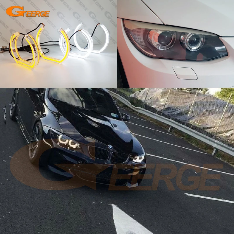 Для BMW 3 серии E90 E91 E92 E93 ксеноновый головной светильник ультра яркий DTM стиль