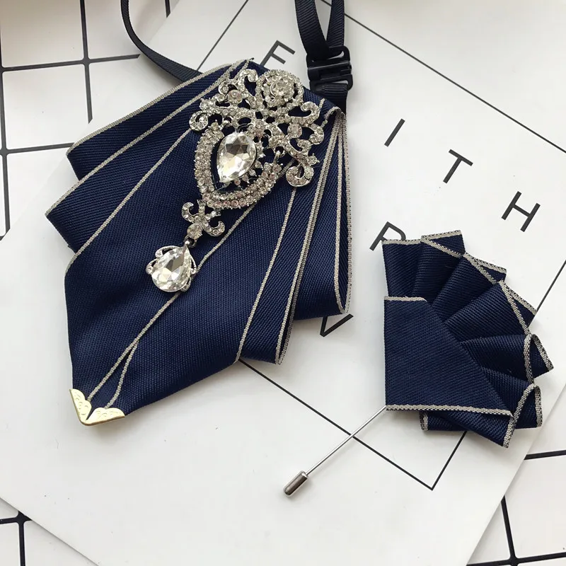 Я Remiel мужские галстуки в новом дизайне модная деловая Мужская Свадебная брошь