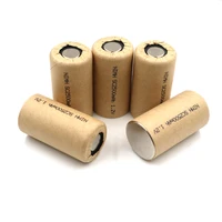 cp sc2500mah 5pcs ni mh 1 2v sub c rechargeable high power tool battery cell nimh sc2 5ah discharge rate 10c 25a sweep machine