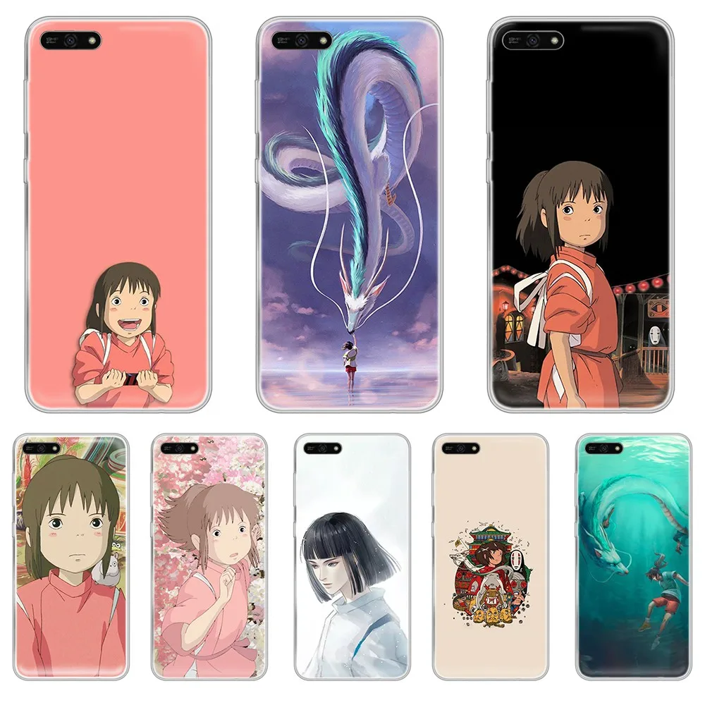 Унесенные призраками Огино Тихиро soft shell задняя крышка прозрачный чехол для