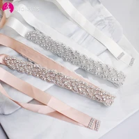 molans 2021 new rhinestones bridal belt diamond wedding dress belt crystal wedding sash bridesmaid belts wedding accessories