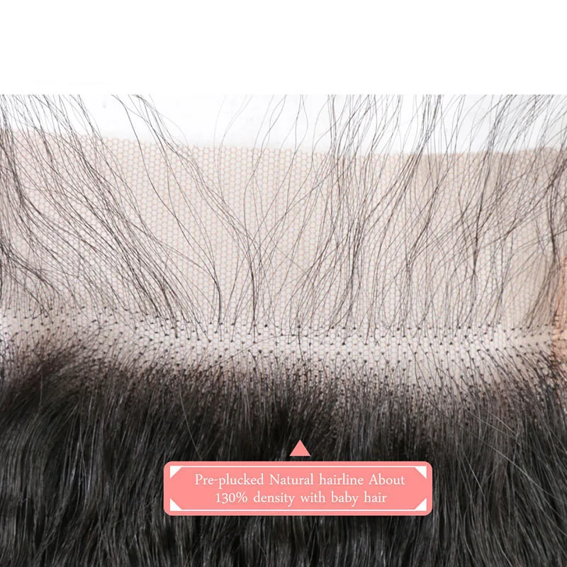 Addbeauty Human Hair Closure Kinky Straight 5x5 Remy Lace For Black Women Brazilian 10-20 Inches | Шиньоны и парики