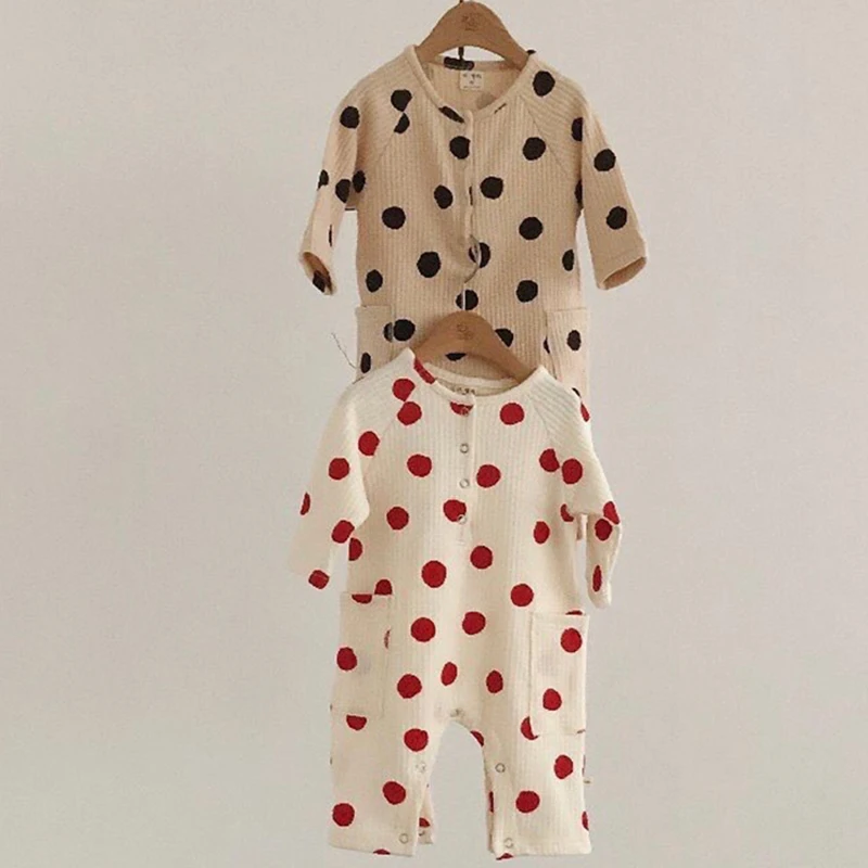 Новая одежда для малышей с длинными рукавами хлопковые носки Комбинезон в