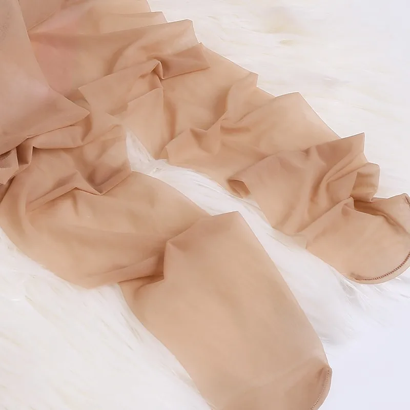 Носите летние колготки 10D мясного цвета ультратонкие женские сексуальные