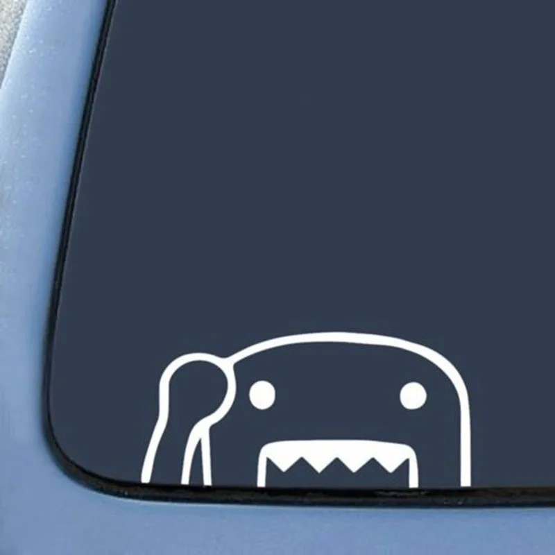Domo peeking monster виниловая наклейка на окно автомобиля дрейф JDM смешная | Автомобили и