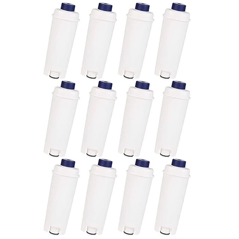 

12 Pack Coffee Machine Water Filter for Delonghi DLSC002 Filter Cartridge Compatible with ECAM, ETAM, EC680, EC800
