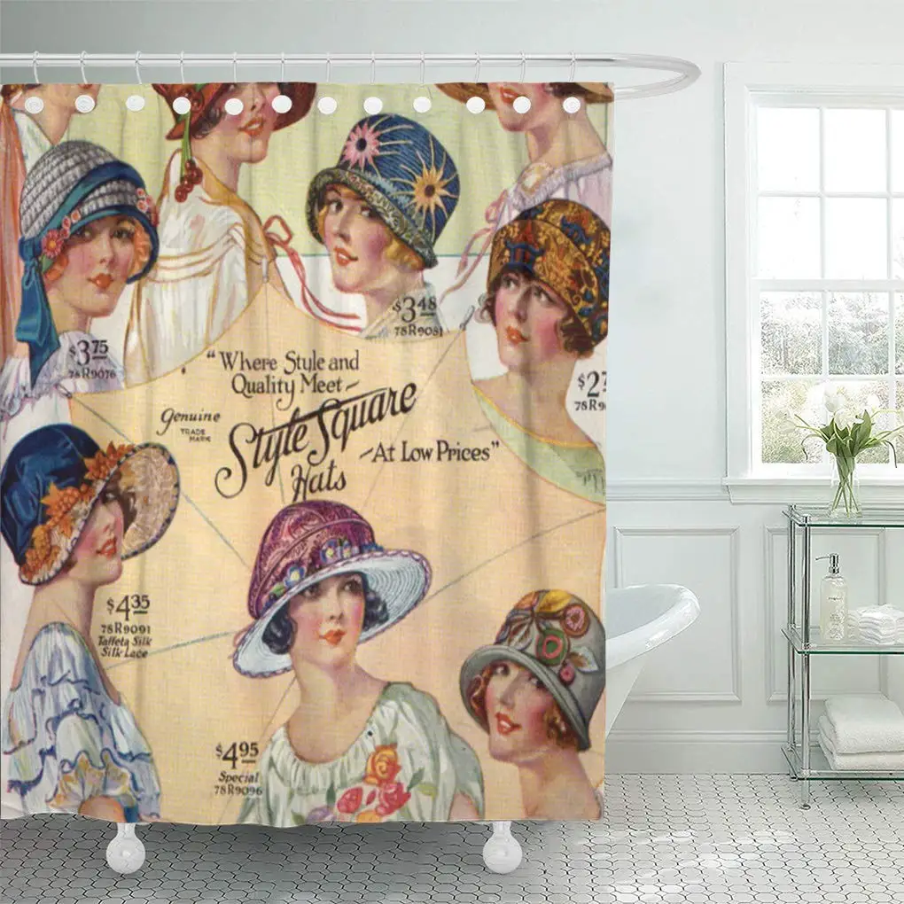 

1920S Ladies Hat Fashions Women Special Mail Vintage Home Decor