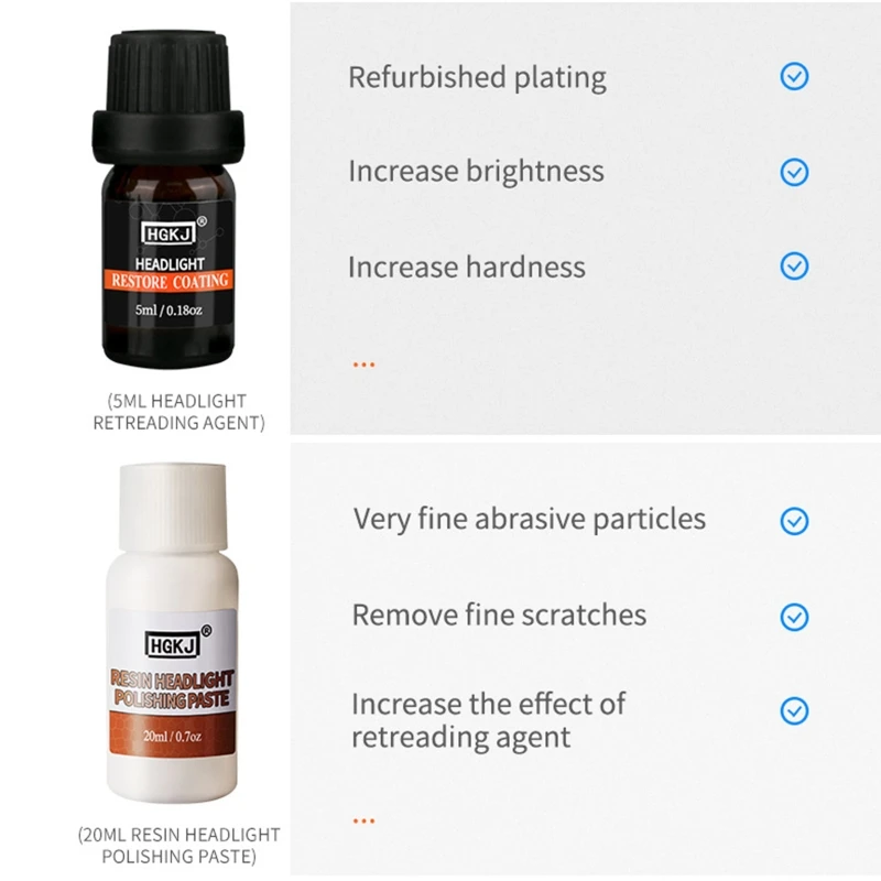 Самостоятельного ремонта фар восстановление полировки Наборы фары чистке паста