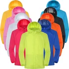 Летние мужские быстросохнущие облегающие куртки для женщин ультра-светильник на каждый день из дышащей ткани Водонепроницаемый Защита от ультрафиолетовых лучей велосипед куртки 4XL