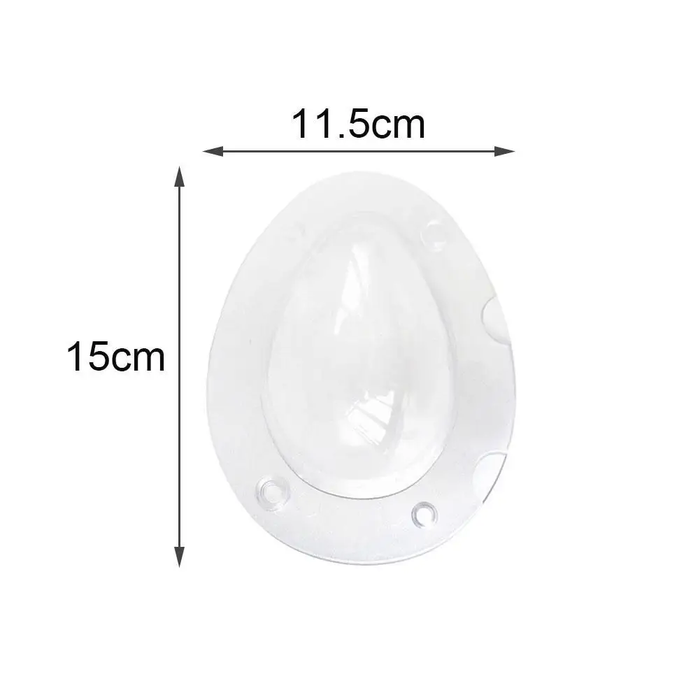 

3D Egg Shape Chocolate Mould Reusable Fondant Cake Tool Moulds Sugar Mold Baking Easter Durable Craft Sale Crystal Eggs DIY Q9Y0