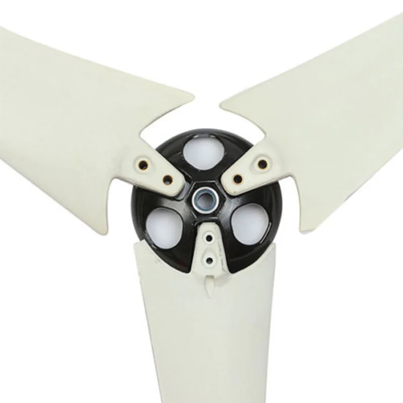 

600mm/650mm Wind Blade for 400W Accessories Power Energy Wind Turbine Generator White black Color Nylon Fber Blade
