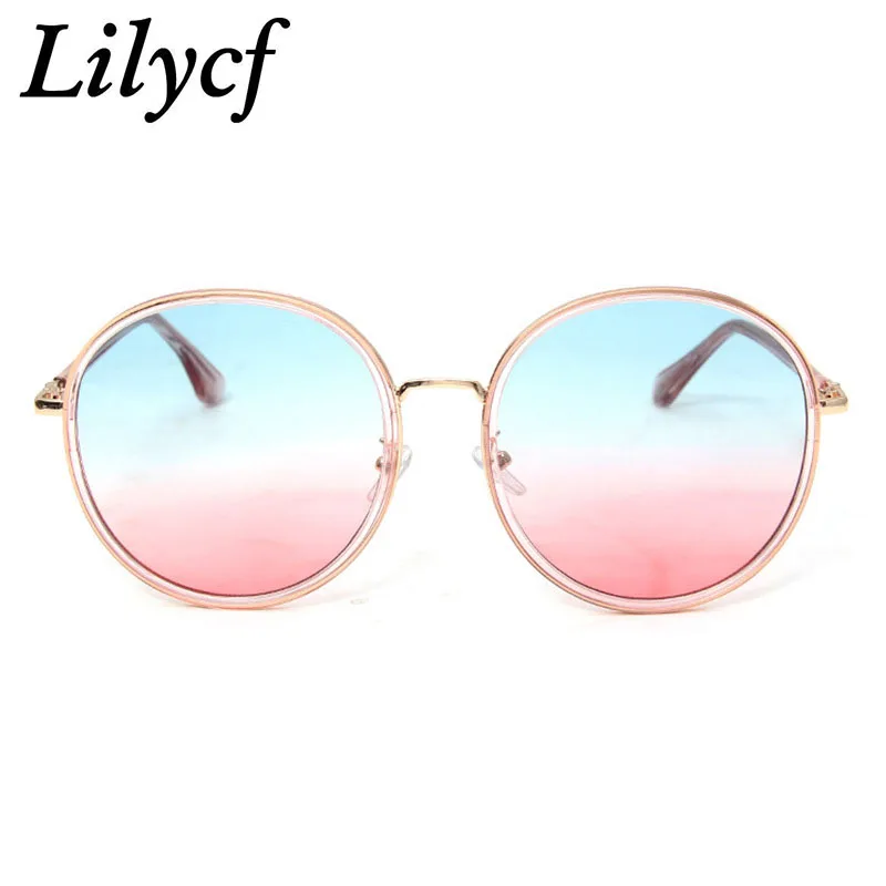 Новинка 2019 круглые солнцезащитные очки Ретро стиль большая коробка дикие