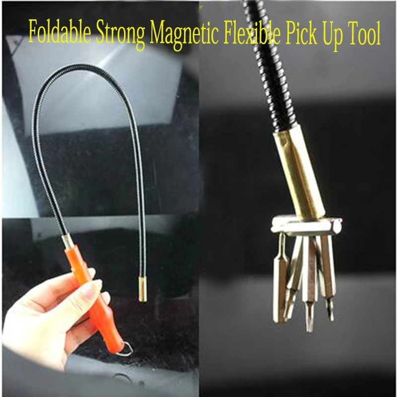 Ручные инструменты магнитные когти магнитный инструмент длинный пружинный