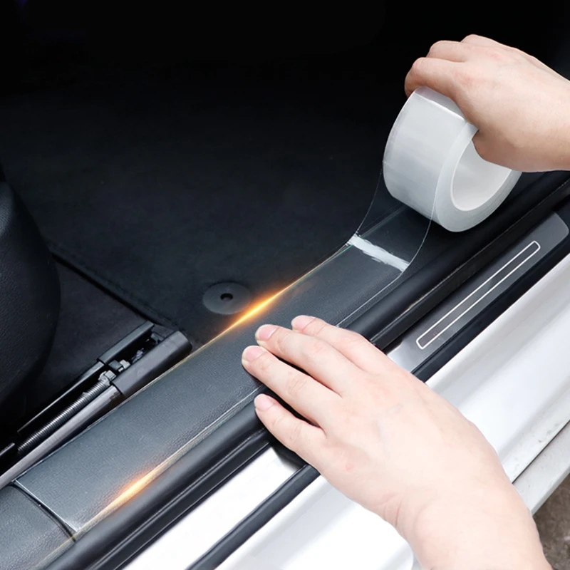 Защитная Наклейка на края двери автомобиля автомобильная виниловая наклейка