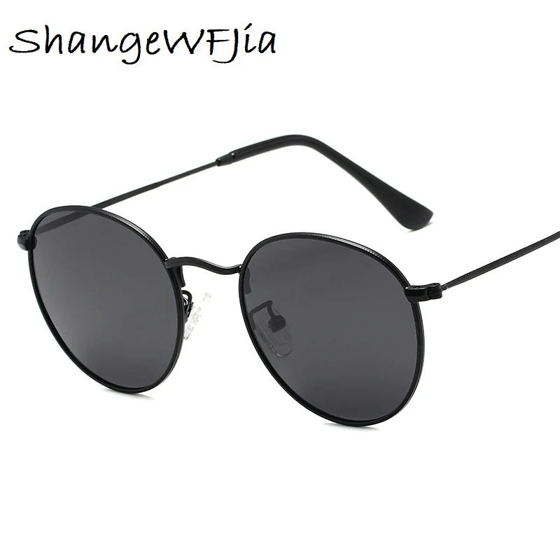 

Classic Polarized Sunglass Designer Luxury Brand Round Sunglasses For Men Women 2021 Retro Men's Sun Glasses Male Vintage Shades